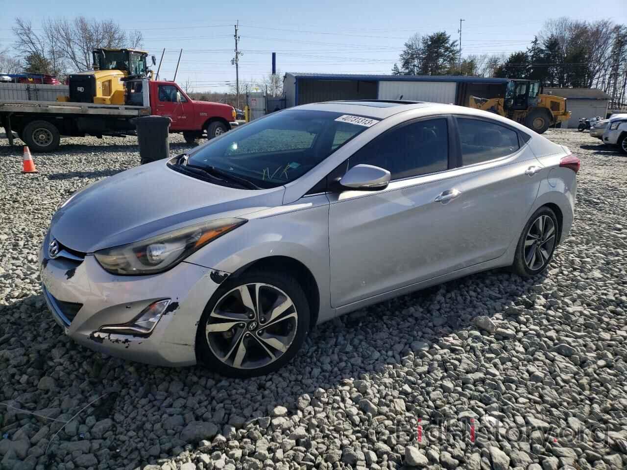 Photo KMHDH4AE6EU203756 - HYUNDAI ELANTRA 2014