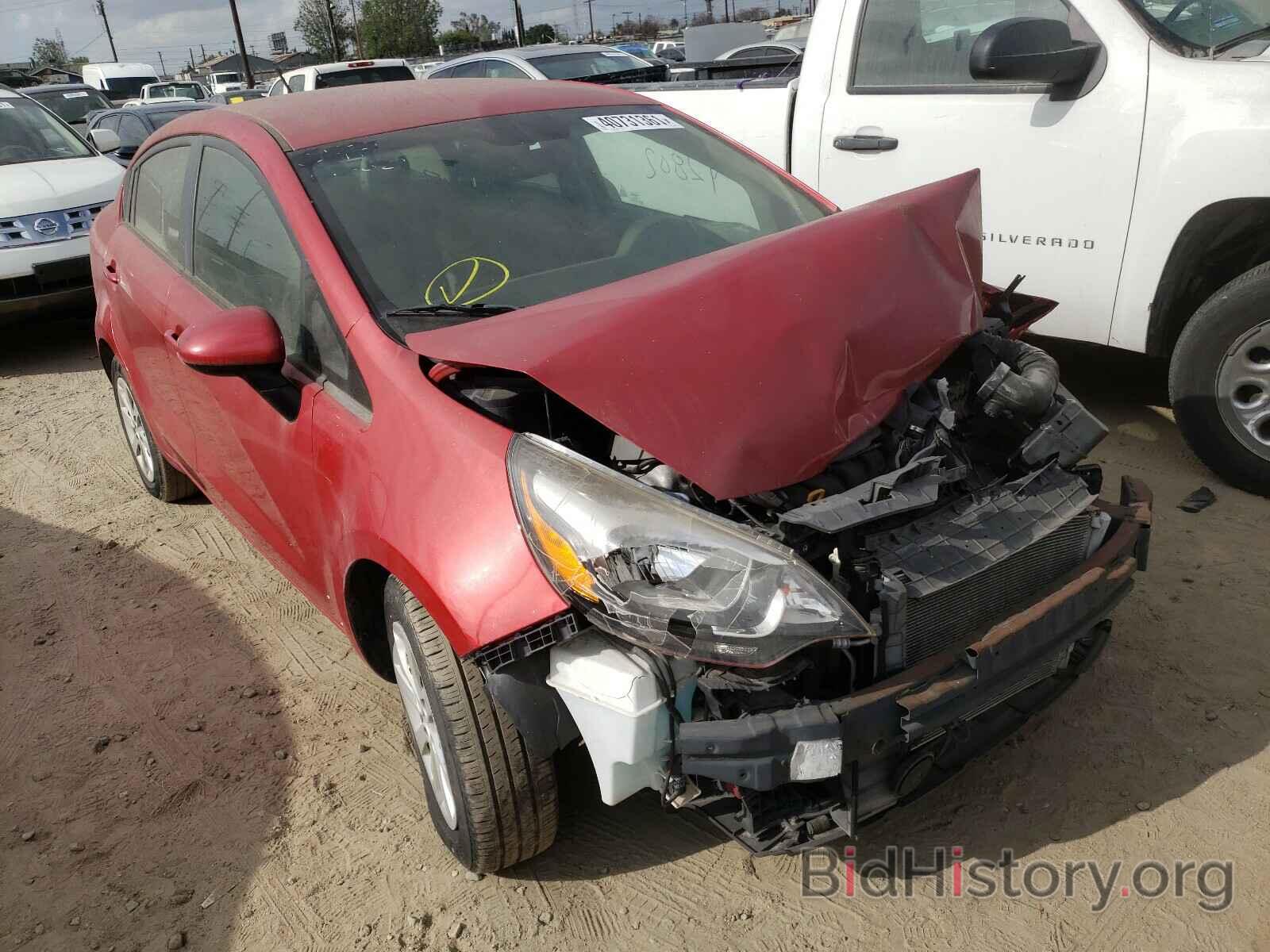 Photo KNADM4A3XE6394842 - KIA RIO 2014