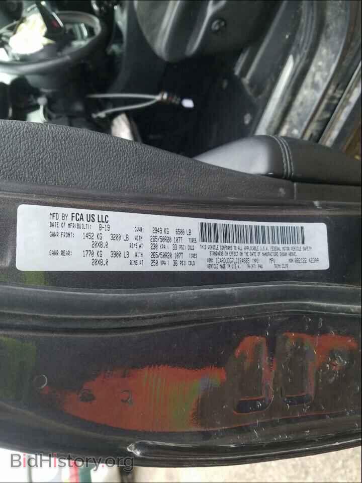 2020 DODGE DURANGO - VIN: 1C4RDJDG7LC124665 - Photo 10
