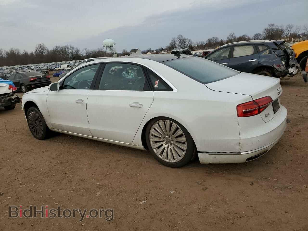 2015 AUDI A8 - VIN: WAU3GAFDXFN016904 - Фото 2
