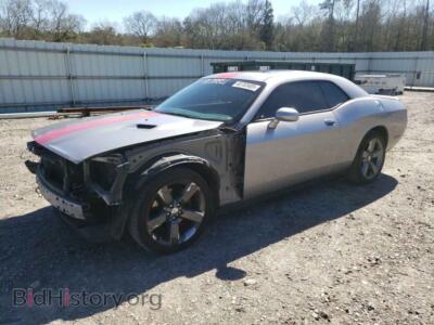 2014 Dodge CHALLENGER, серебристый — VIN 2C3CDYAG8EH299563, Copart