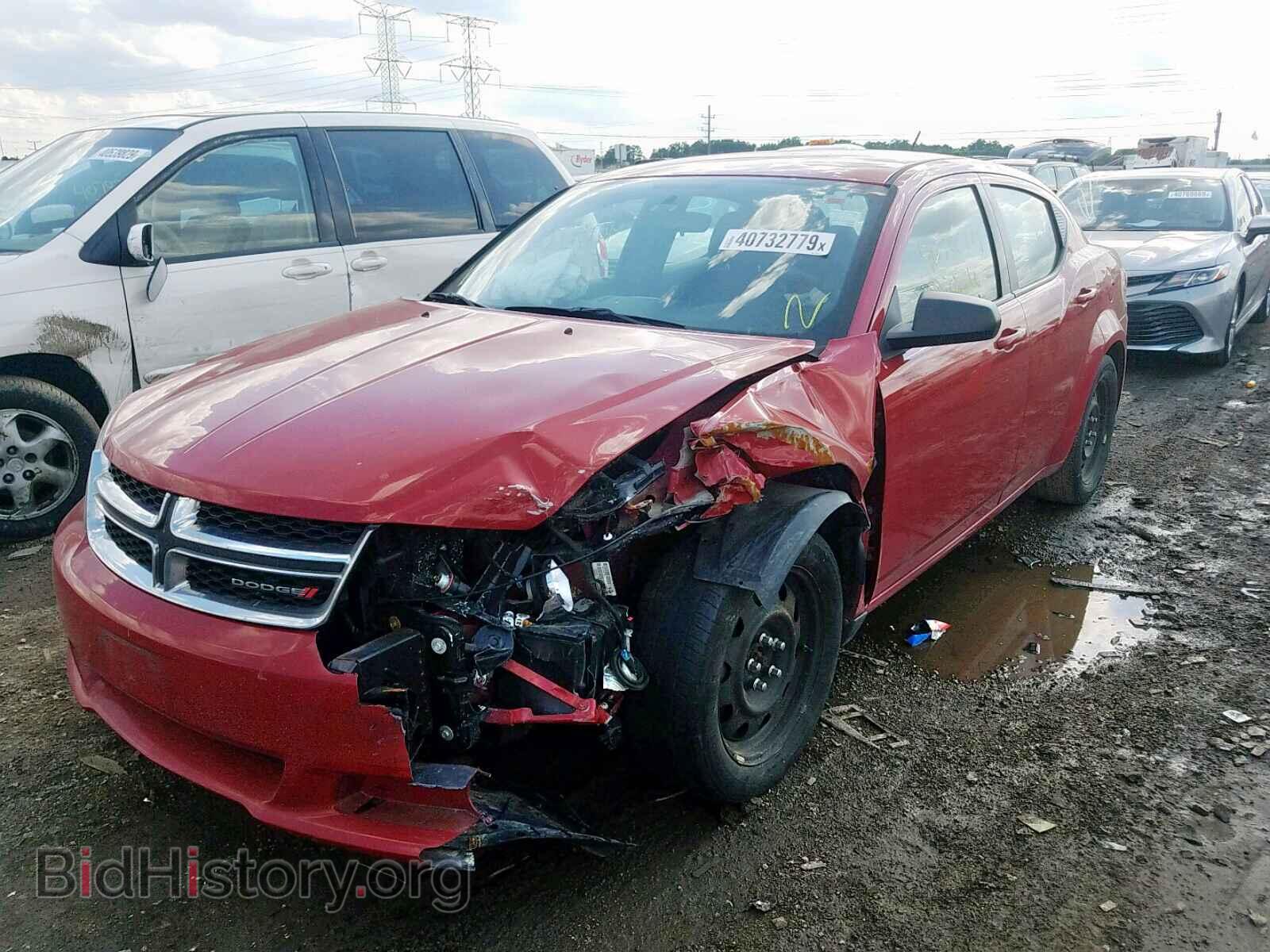 2013 DODGE AVENGER - VIN: 1C3CDZAB6DN631001 - Фото 2