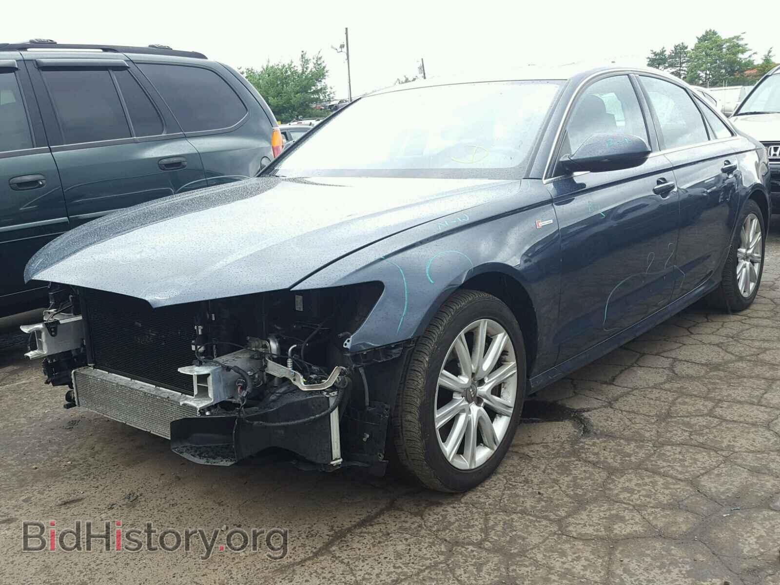 2012 AUDI A6 - VIN: WAUHGAFC7CN078608 - Фото 2