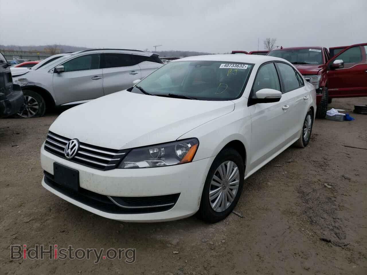 2014 VOLKSWAGEN PASSAT - VIN: 1VWAS7A39EC069529 - Фото 2