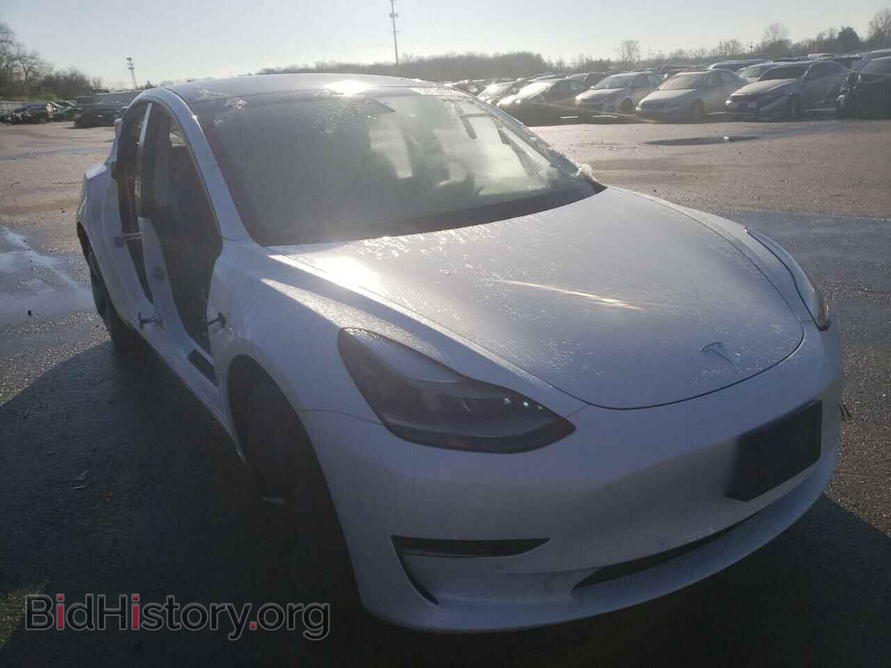Photo 5YJ3E1EB8NF107014 - TESLA MODEL 3 2022