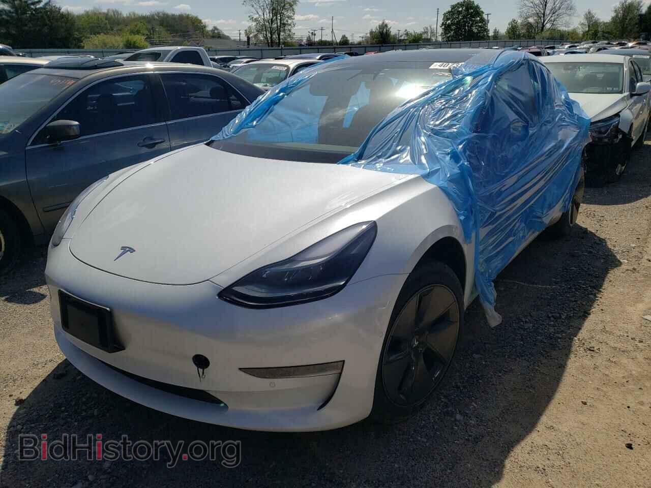 2022 TESLA MODEL 3 - VIN: 5YJ3E1EB8NF107014 - Фото 2