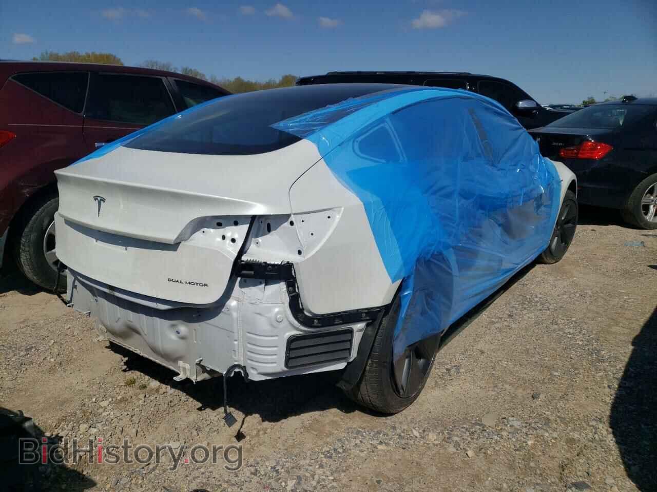 2022 TESLA MODEL 3 - VIN: 5YJ3E1EB8NF107014 - Фото 4