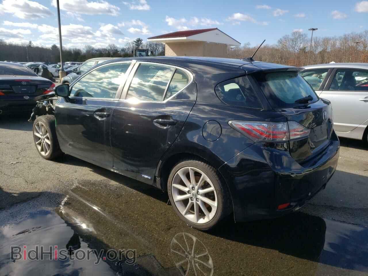 2011 LEXUS CT 200 - VIN: JTHKD5BH0B2040582 - Фото 2