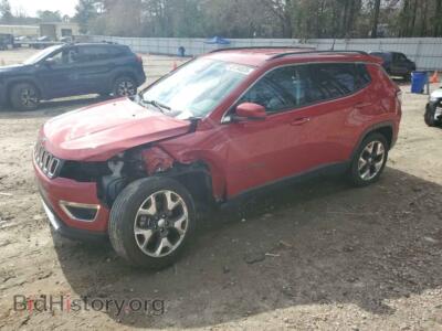 2017 Jeep COMPASS Compass LI, красный — VIN 3C4NJDCB9HT651844, Copart