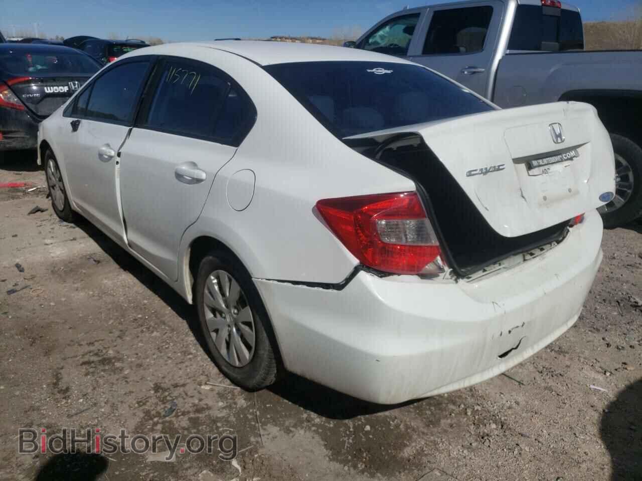 2012 HONDA CIVIC - VIN: 2HGFB2F55CH558785 - Photo 3