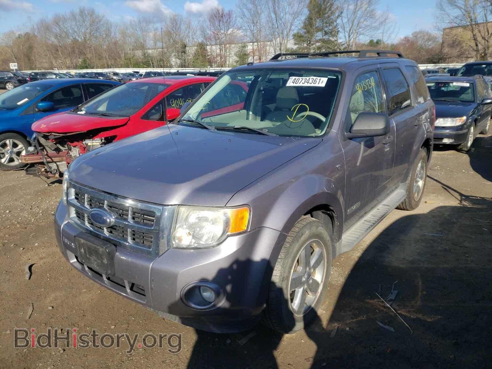 2008 FORD ESCAPE - VIN: 1FMCU93138KE75857 - Фото 2