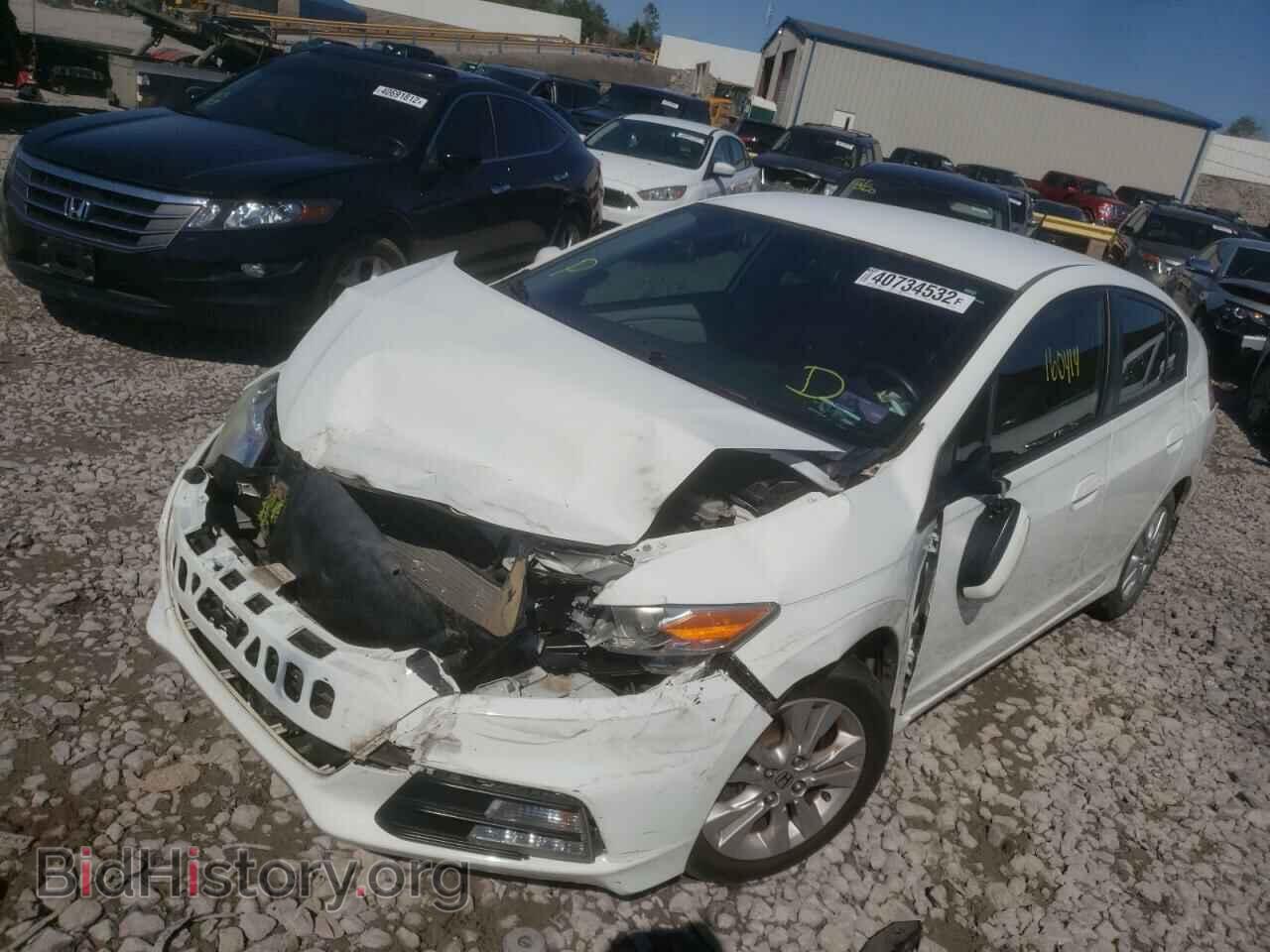 2013 HONDA INSIGHT - VIN: JHMZE2H75DS001076 - Фото 2