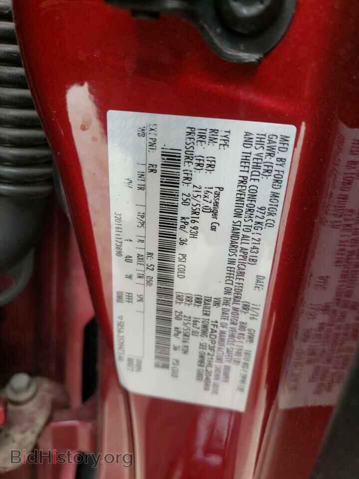 2017 FORD FOCUS - VIN: 1FADP3F21HL204569 - Фото 10