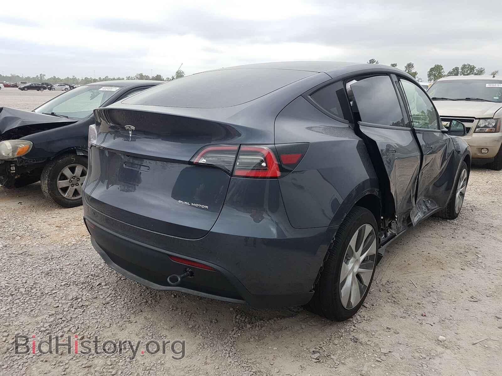 2021 TESLA MODEL Y - VIN: 5YJYGDEE3MF088706 - Фото 4