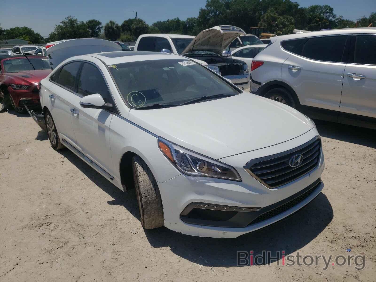 Фотография 5NPE34AF4HH498533 - HYUNDAI SONATA 2017