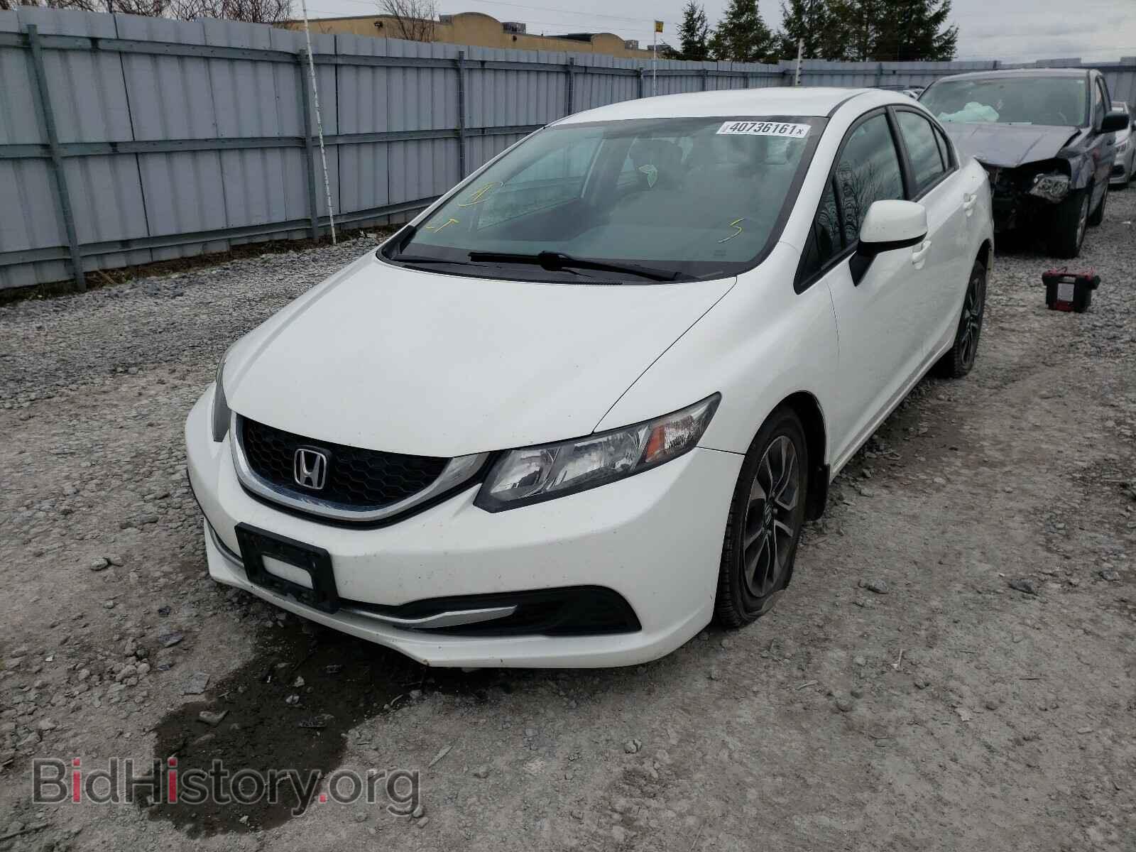 2013 HONDA CIVIC - VIN: 2HGFB2F41DH109631 - Фото 2