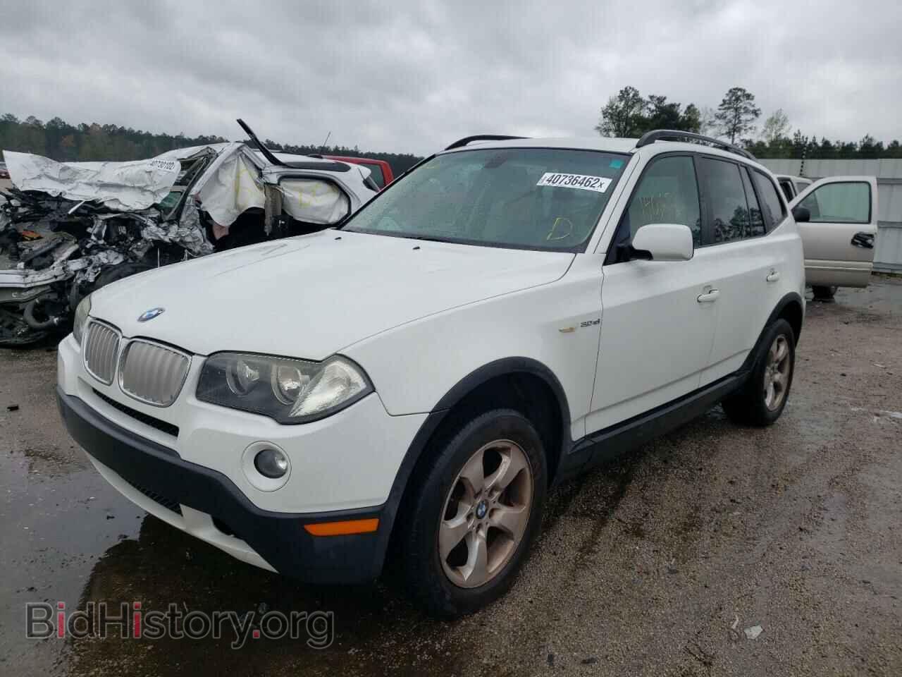 2007 BMW X3 - VIN: WBXPC93457WF08163 - Фото 2