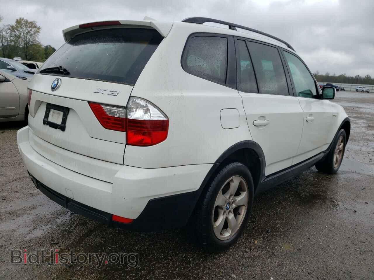 2007 BMW X3 - VIN: WBXPC93457WF08163 - Фото 4
