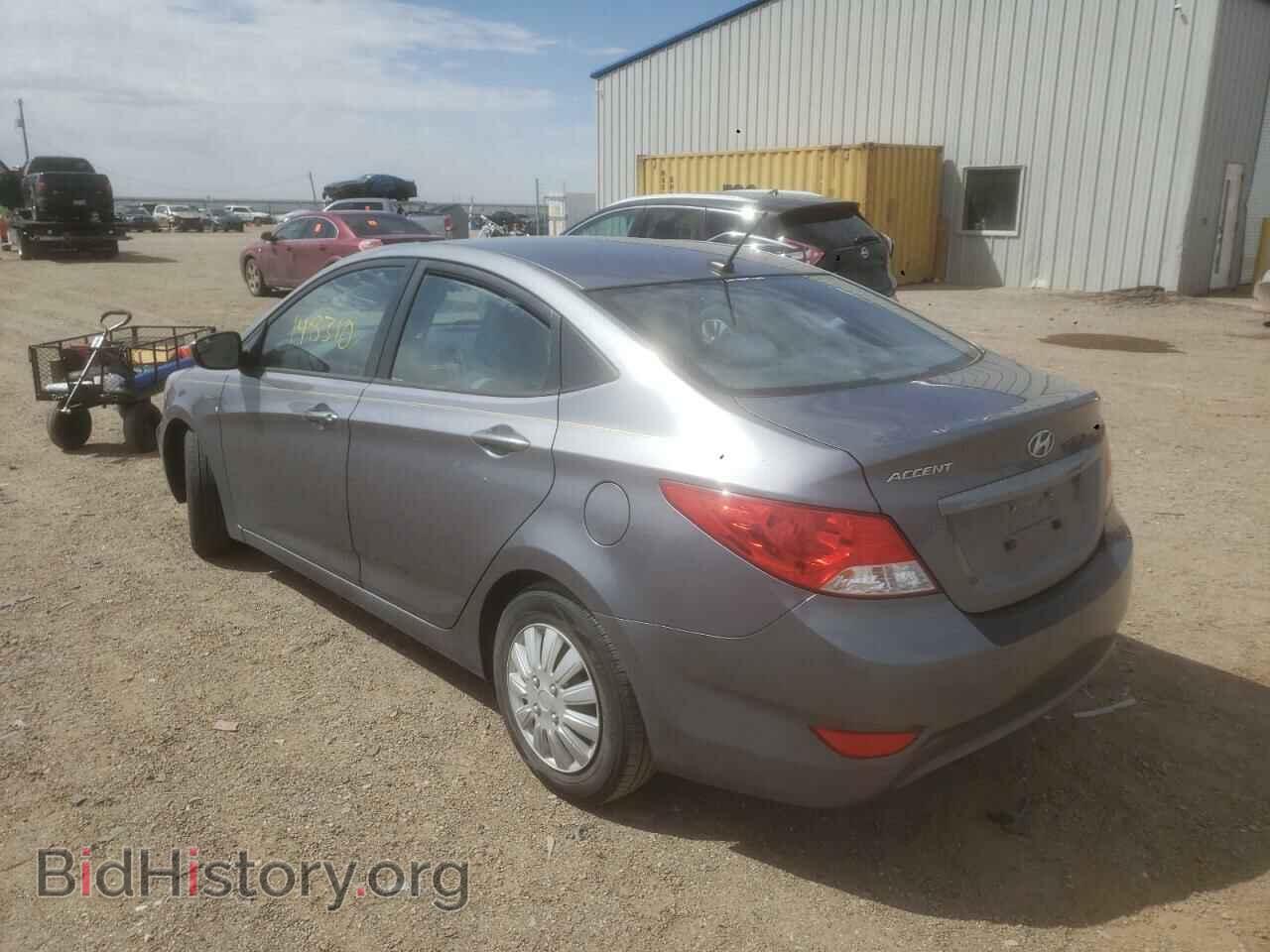 2014 HYUNDAI ACCENT - VIN: KMHCT4AE8EU604557 - Фото 3