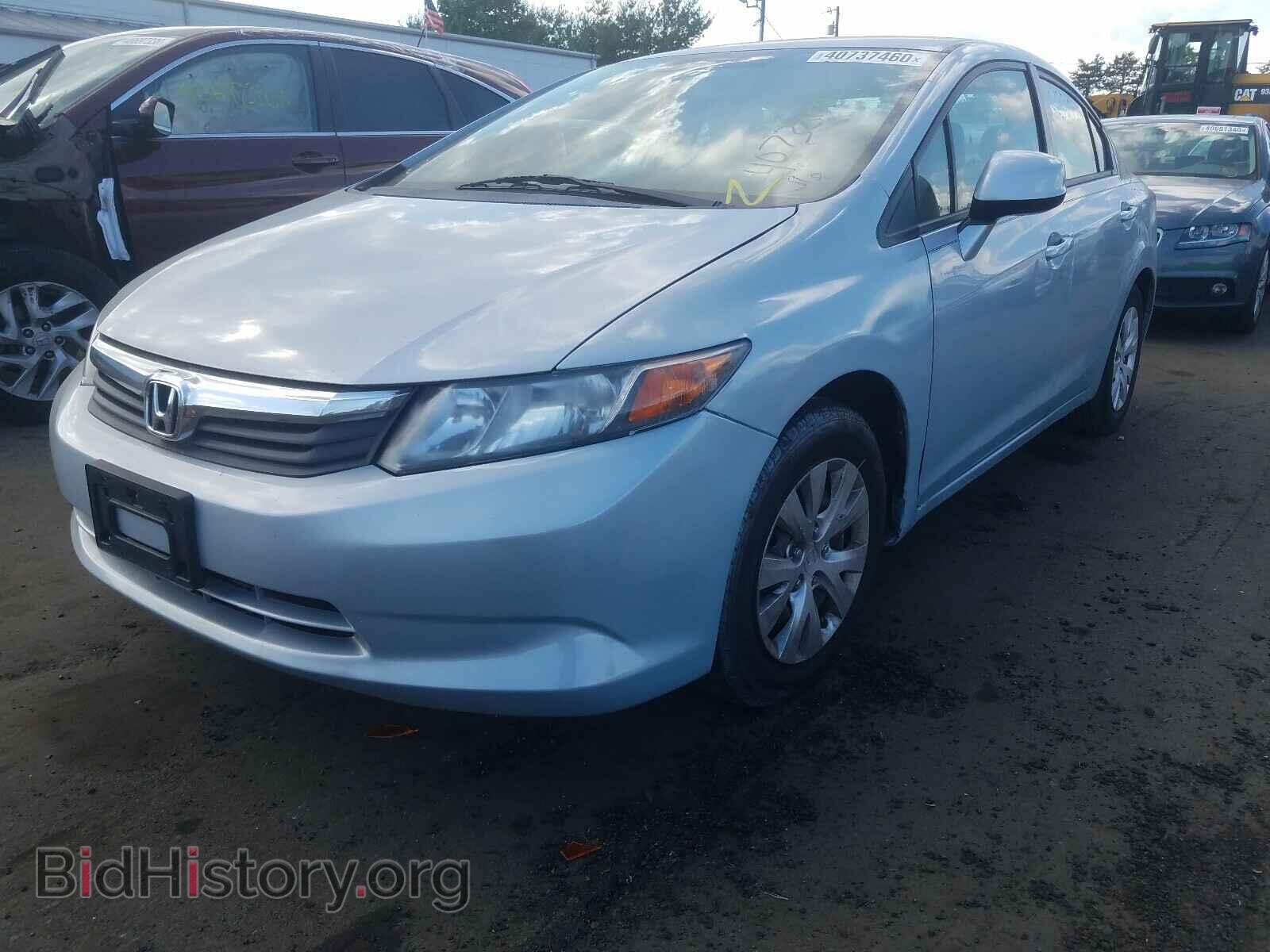2012 HONDA CIVIC - VIN: 2HGFB2F53CH587587 - Фото 2