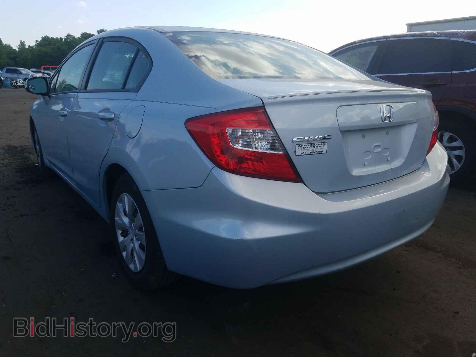 2012 HONDA CIVIC - VIN: 2HGFB2F53CH587587 - Фото 3