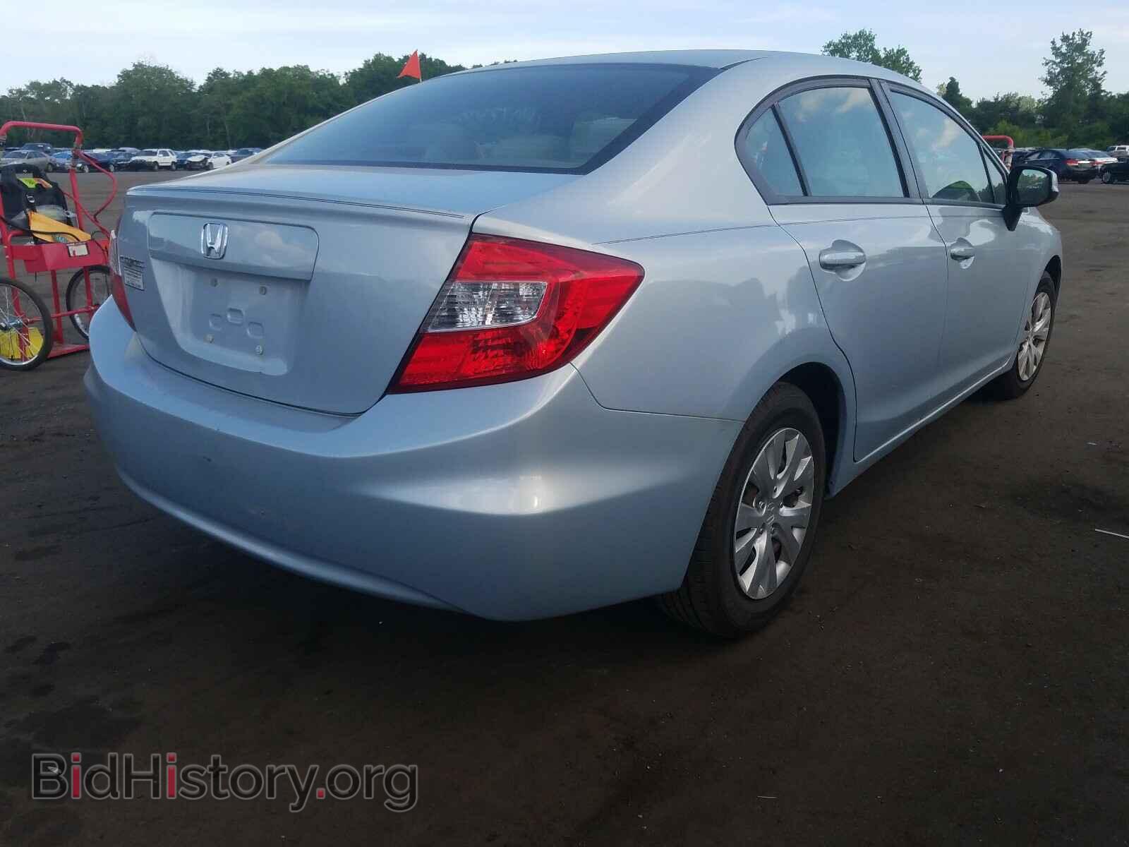 2012 HONDA CIVIC - VIN: 2HGFB2F53CH587587 - Фото 4