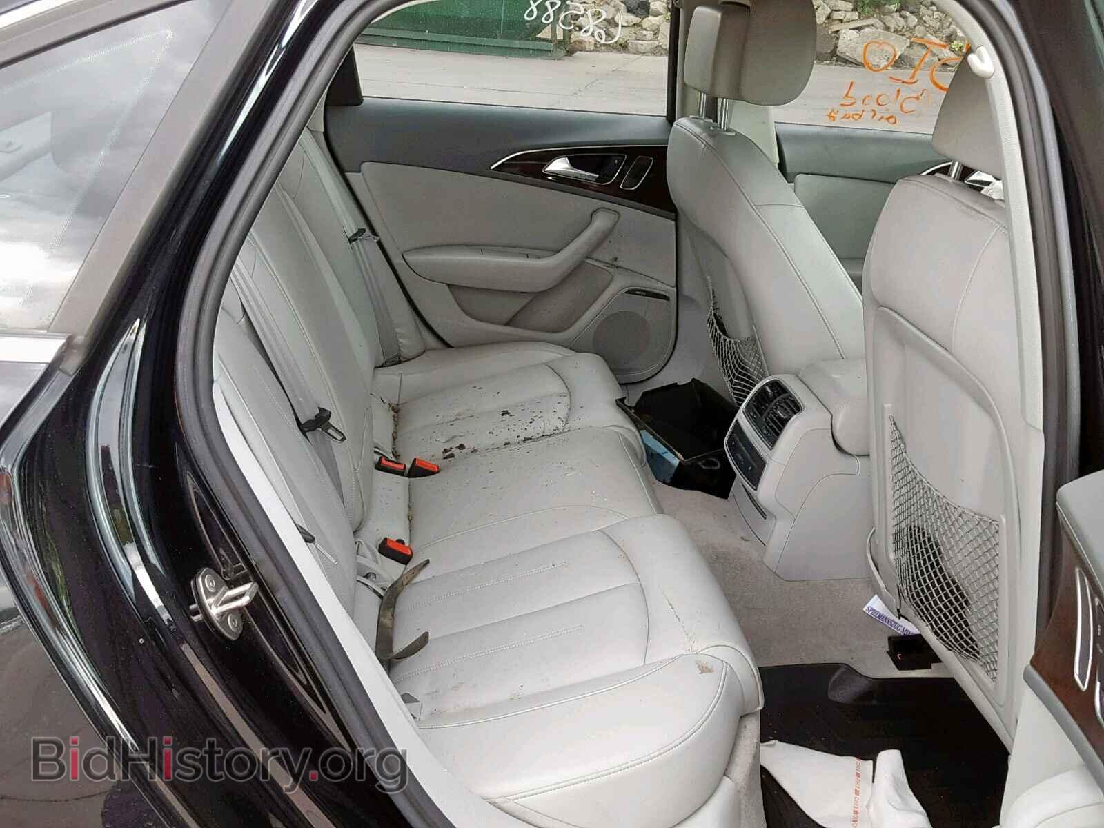 2013 AUDI A6 - VIN: WAUGGAFC8DN068201 - Фото 6