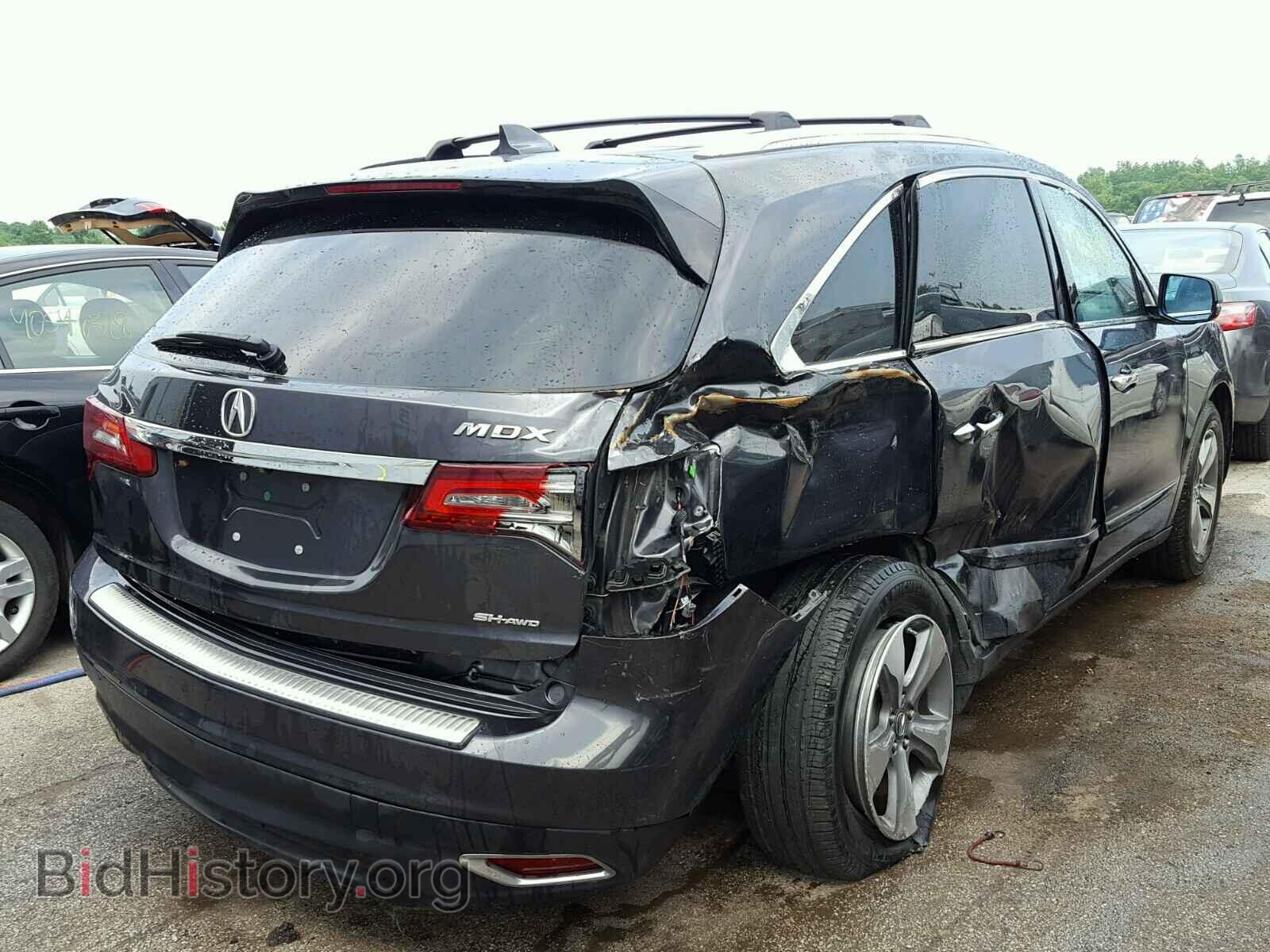 2015 ACURA MDX - VIN: 5FRYD4H46FB006609 - Фото 4