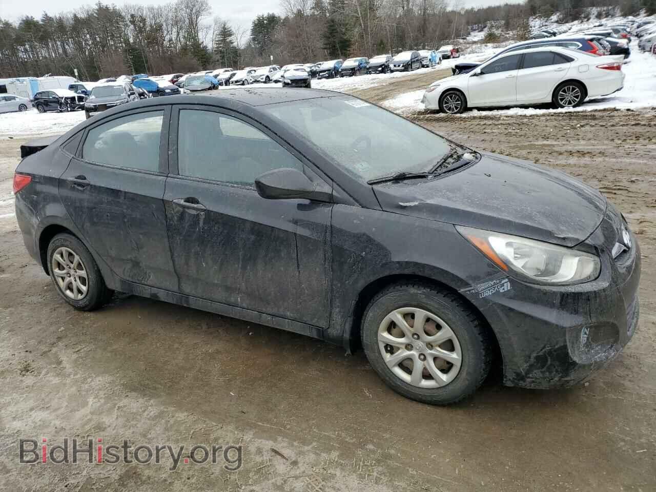 2013 HYUNDAI ACCENT - VIN: KMHCT4AE6DU448128 - Фото 4
