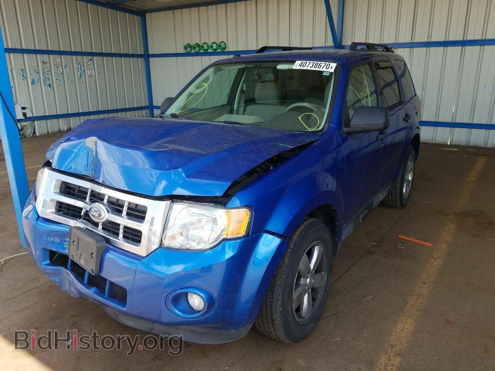 2011 FORD ESCAPE - VIN: 1FMCU0D77BKB19255 - Фото 2