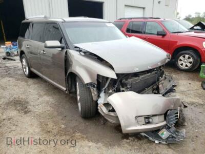 2014 Ford FLEX Flex Limit, светло-коричневый — VIN 2FMHK6D80EBD03555, Copart