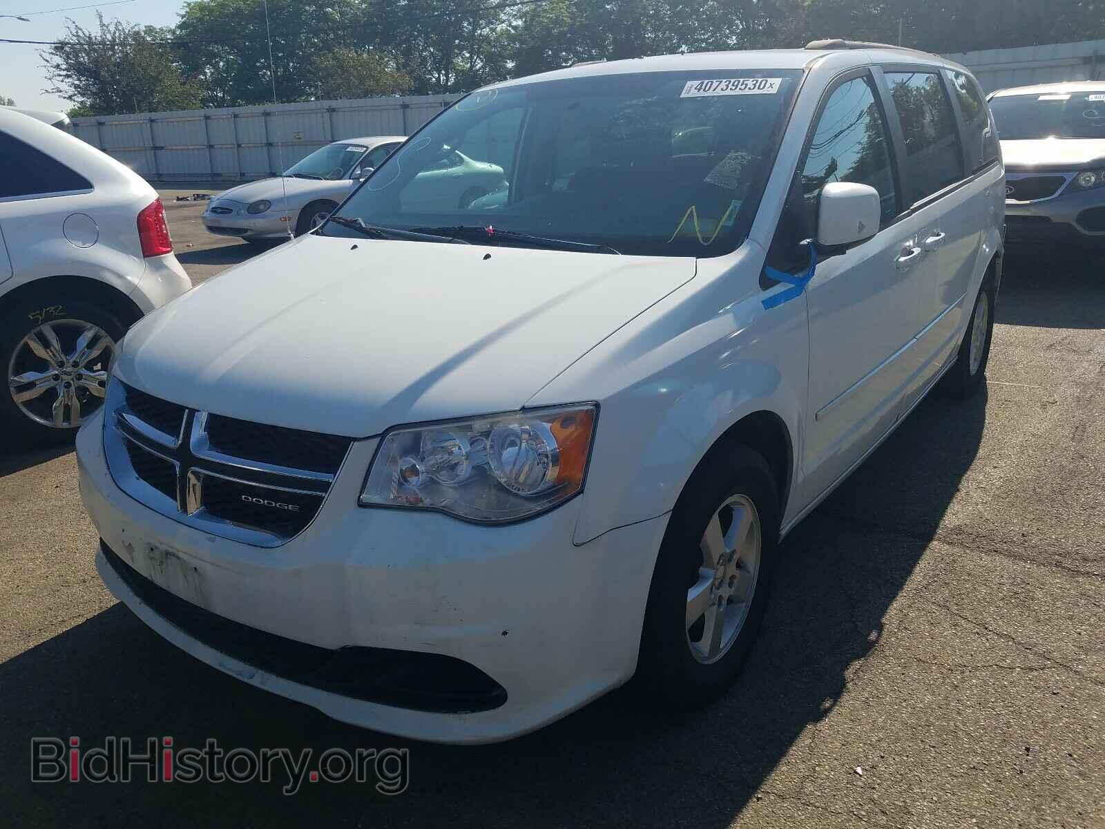2012 DODGE CARAVAN - VIN: 2C4RDGCG9CR154438 - Фото 2