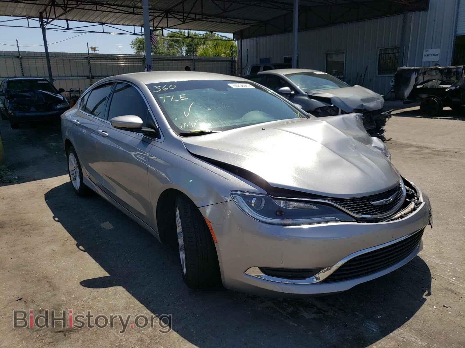 Фотография 1C3CCCAB8GN130521 - CHRYSLER 200 2016