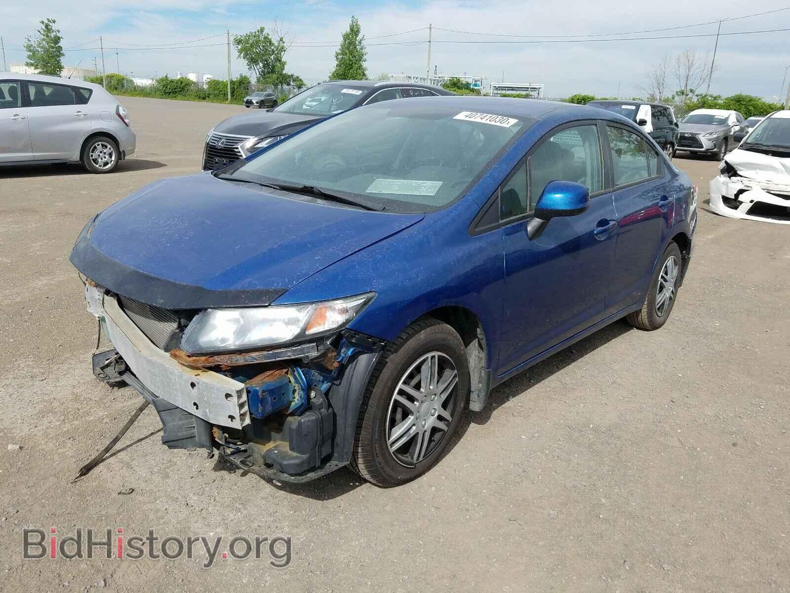 2013 HONDA CIVIC - VIN: 2HGFB2E48DH017028 - Фото 2