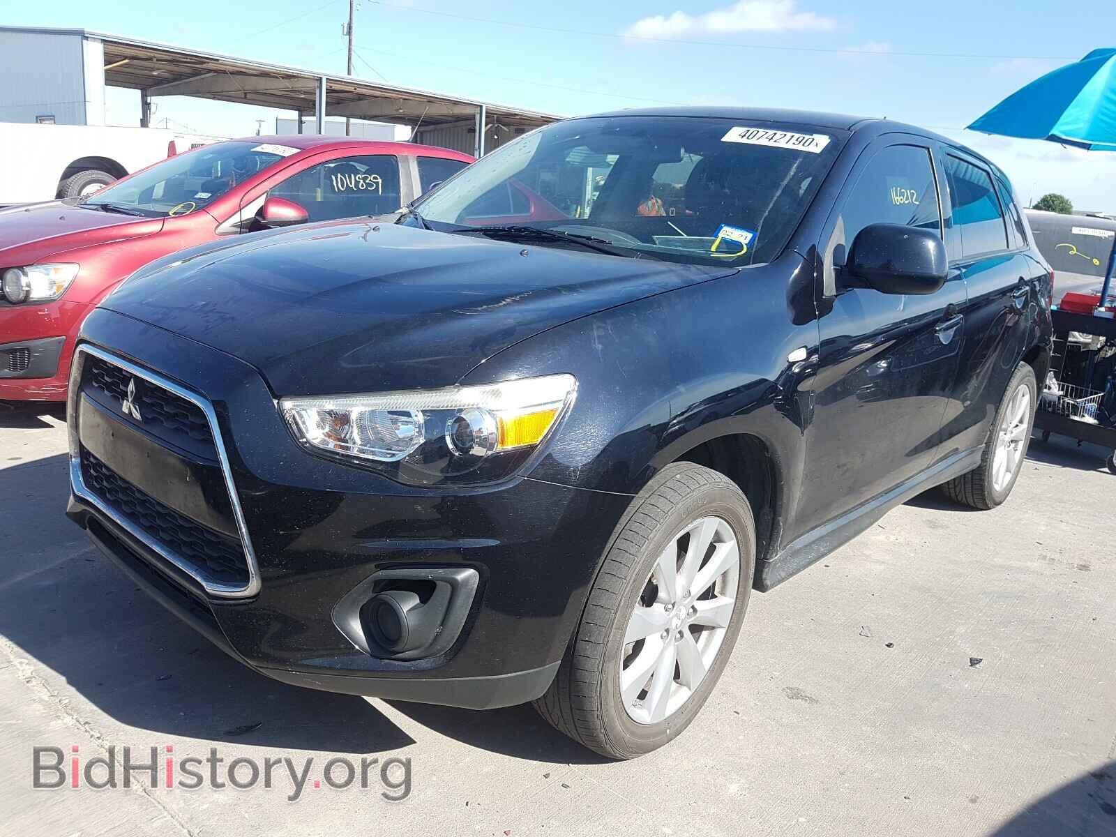 2014 MITSUBISHI OUTLANDER - VIN: 4A4AP3AUXEE018172 - Фото 2