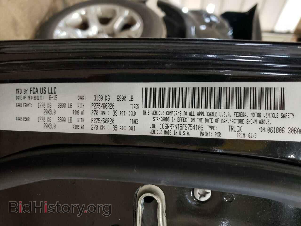 2015 RAM 1500 - VIN: 1C6RR7NT5FS754105 - Фото 10