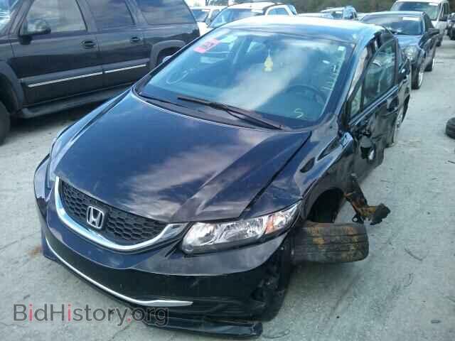 2013 HONDA CIVIC - VIN: 2HGFB2F55DH596776 - Фото 2