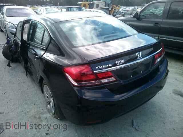 2013 HONDA CIVIC - VIN: 2HGFB2F55DH596776 - Фото 3
