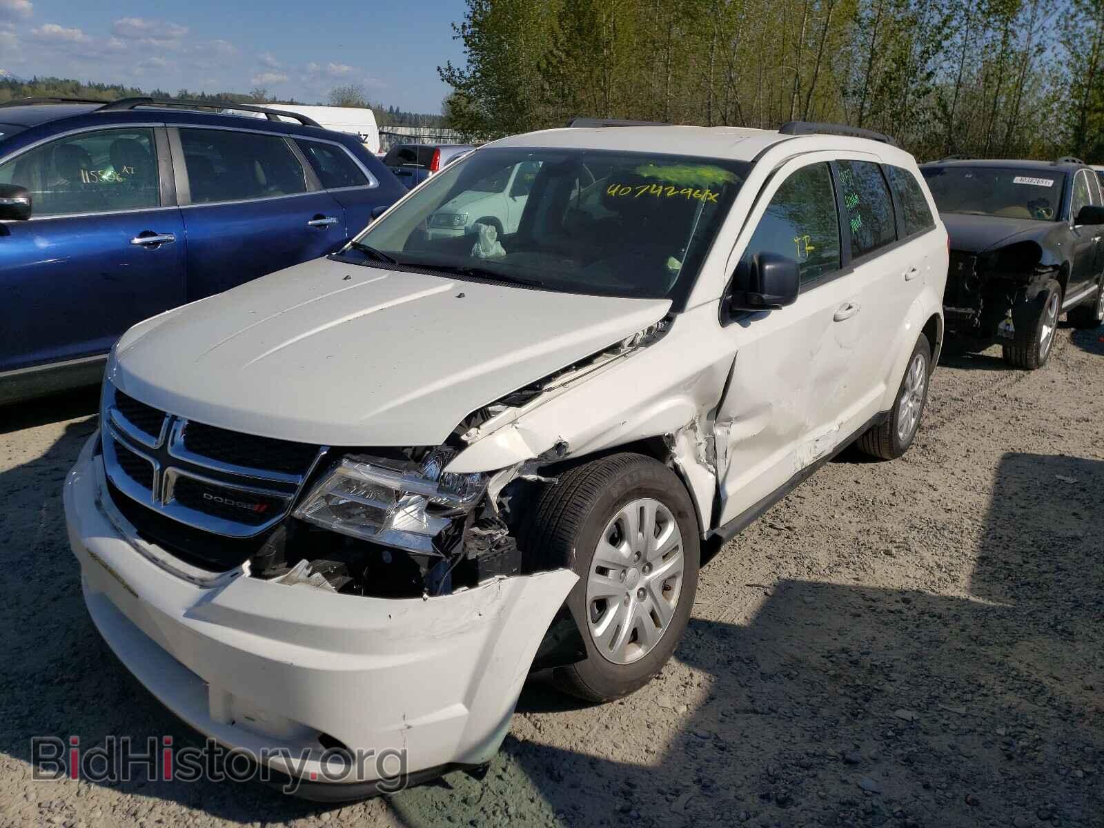 2018 DODGE JOURNEY - VIN: 3C4PDCAB4JT518637 - Photo 2