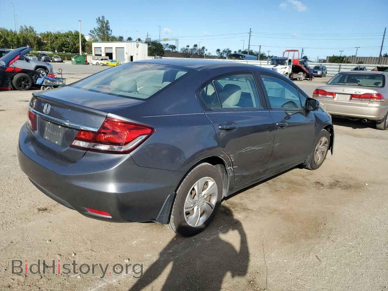 2013 HONDA CIVIC - VIN: 19XFB2F53DE055378 - Фото 3