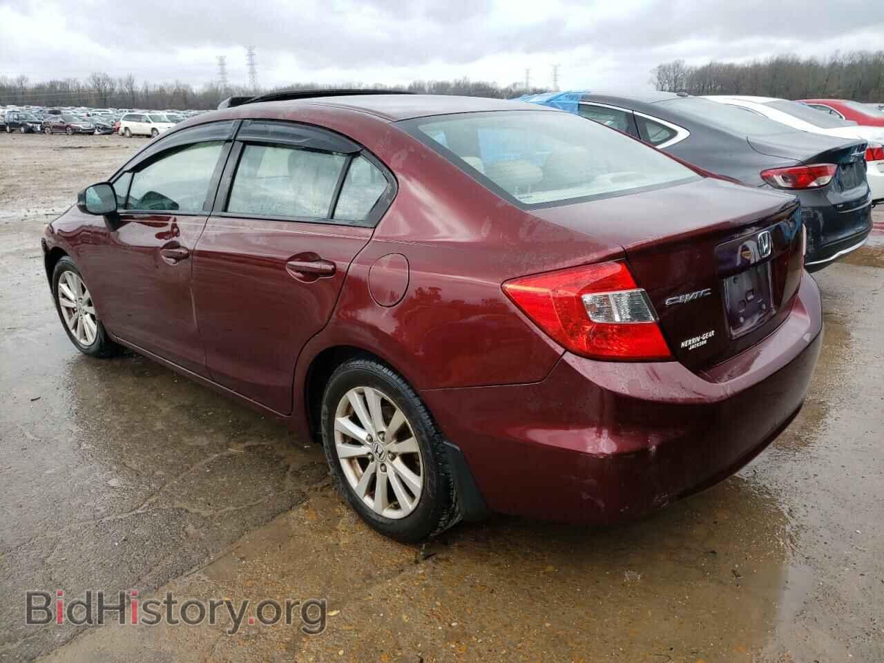 2012 HONDA CIVIC - VIN: 19XFB2F89CE036763 - Фото 2