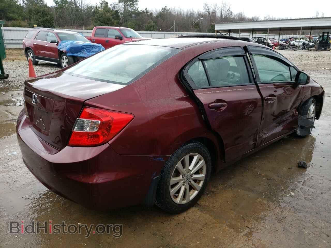 2012 HONDA CIVIC - VIN: 19XFB2F89CE036763 - Фото 3