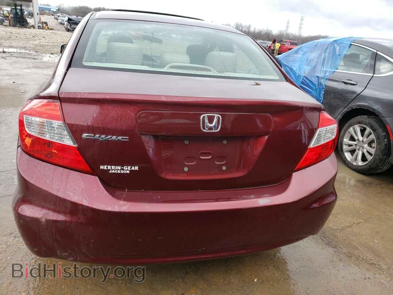 2012 HONDA CIVIC - VIN: 19XFB2F89CE036763 - Фото 6