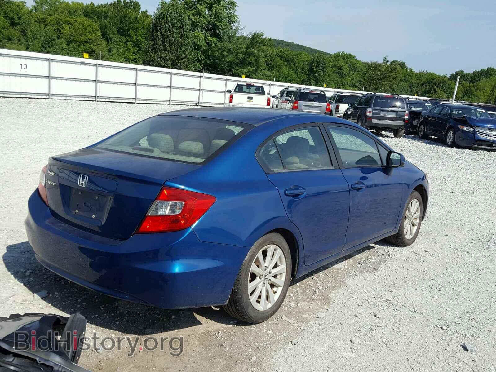 2012 HONDA CIVIC - VIN: 2HGFB2F82CH546605 - Фото 4