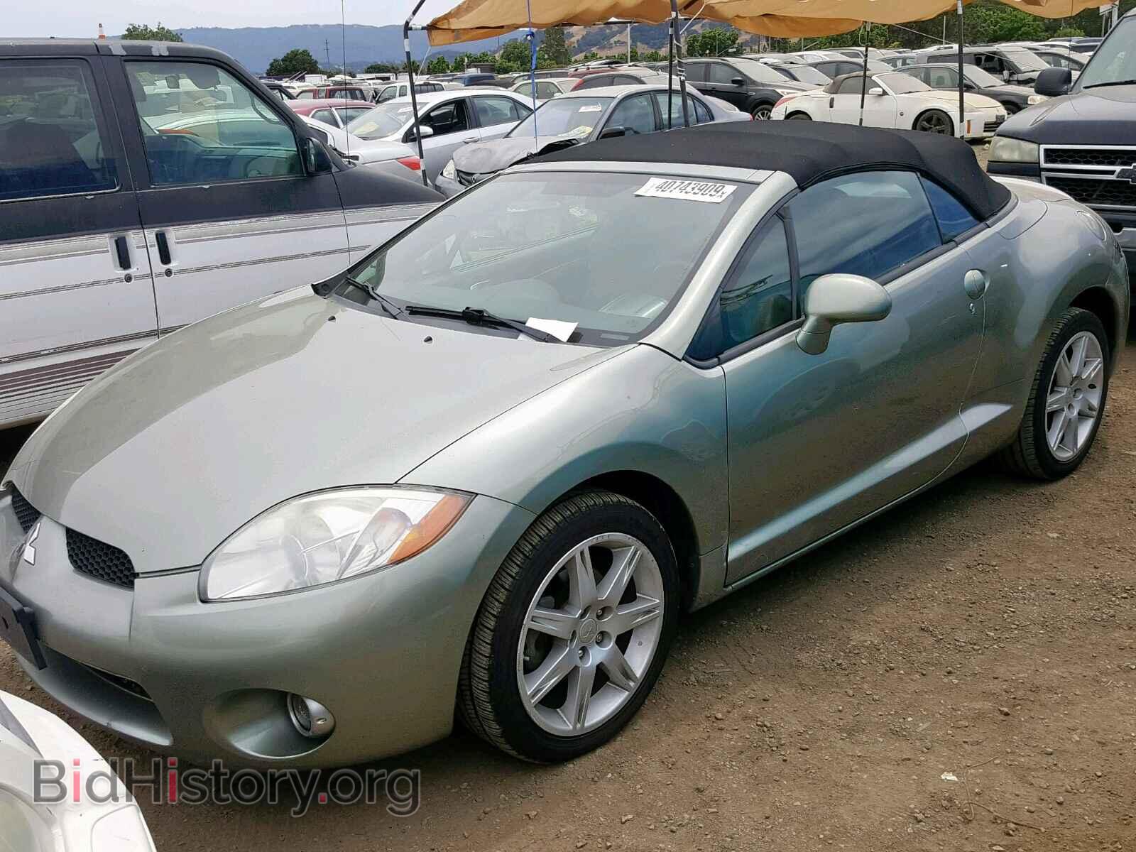 2008 MITSUBISHI ECLIPSE - VIN: 4A3AL35TX8E033101 - Фото 2