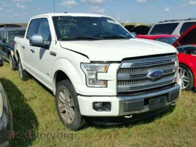 2015 Ford F150, white — VIN 1FTEW1EG1FFB61026, Copart