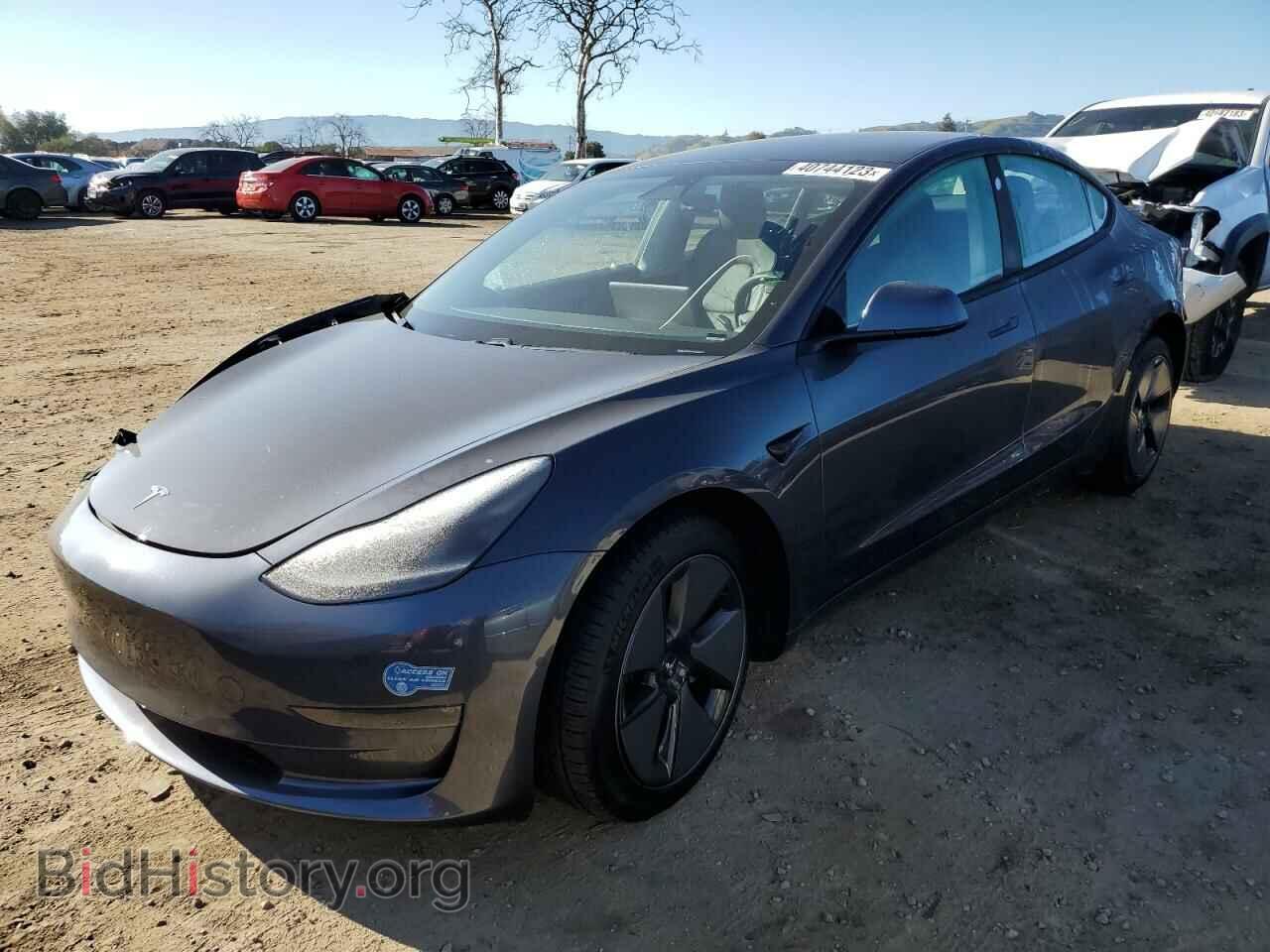 Photo 5YJ3E1EB7MF943671 - TESLA MODEL 3 2021