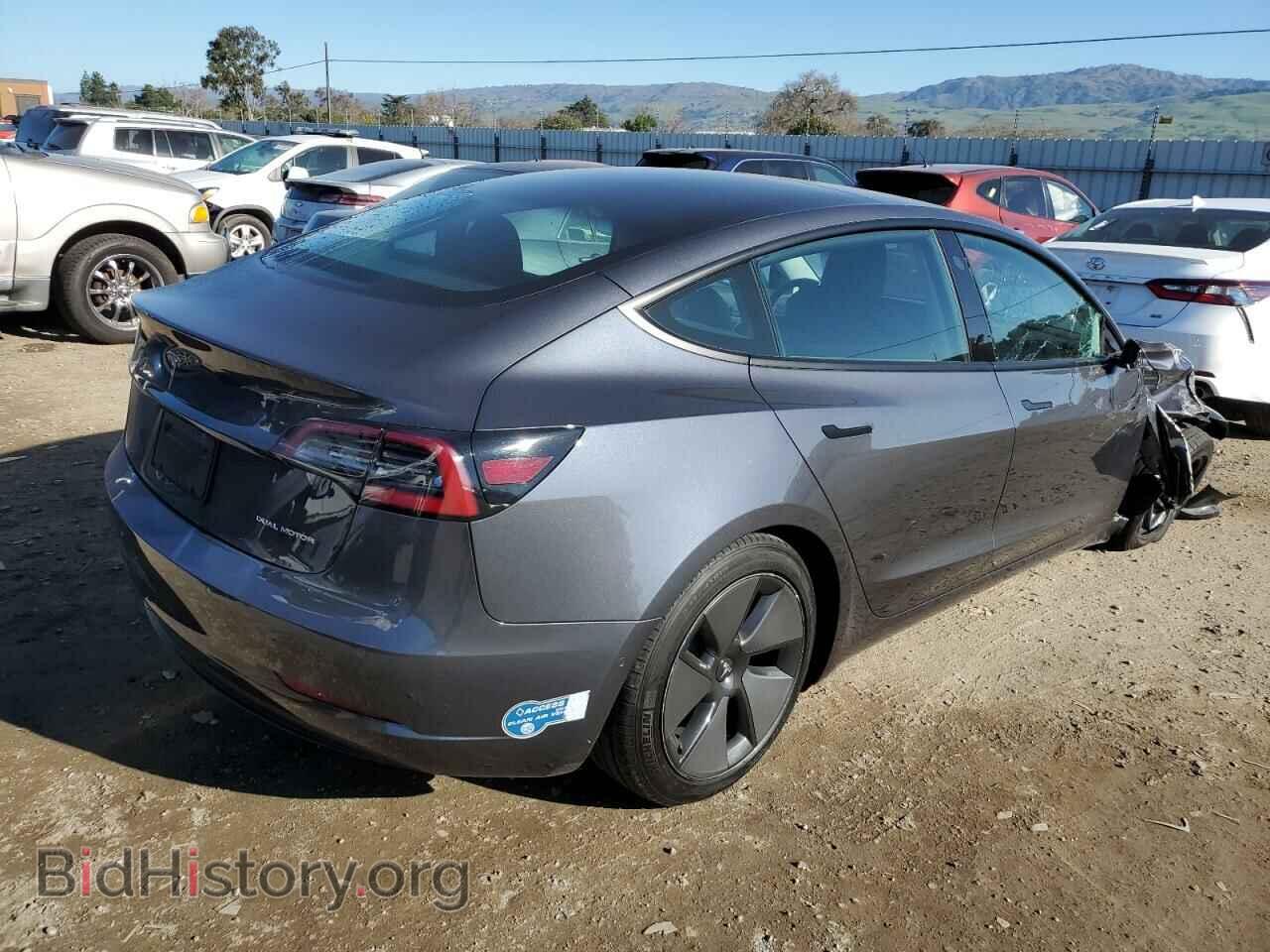2021 TESLA MODEL 3 - VIN: 5YJ3E1EB7MF943671 - Фото 3