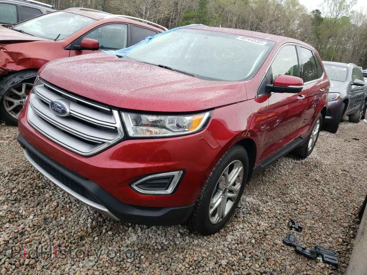 2017 FORD EDGE - VIN: 2FMPK3K93HBB14604 - Фото 2