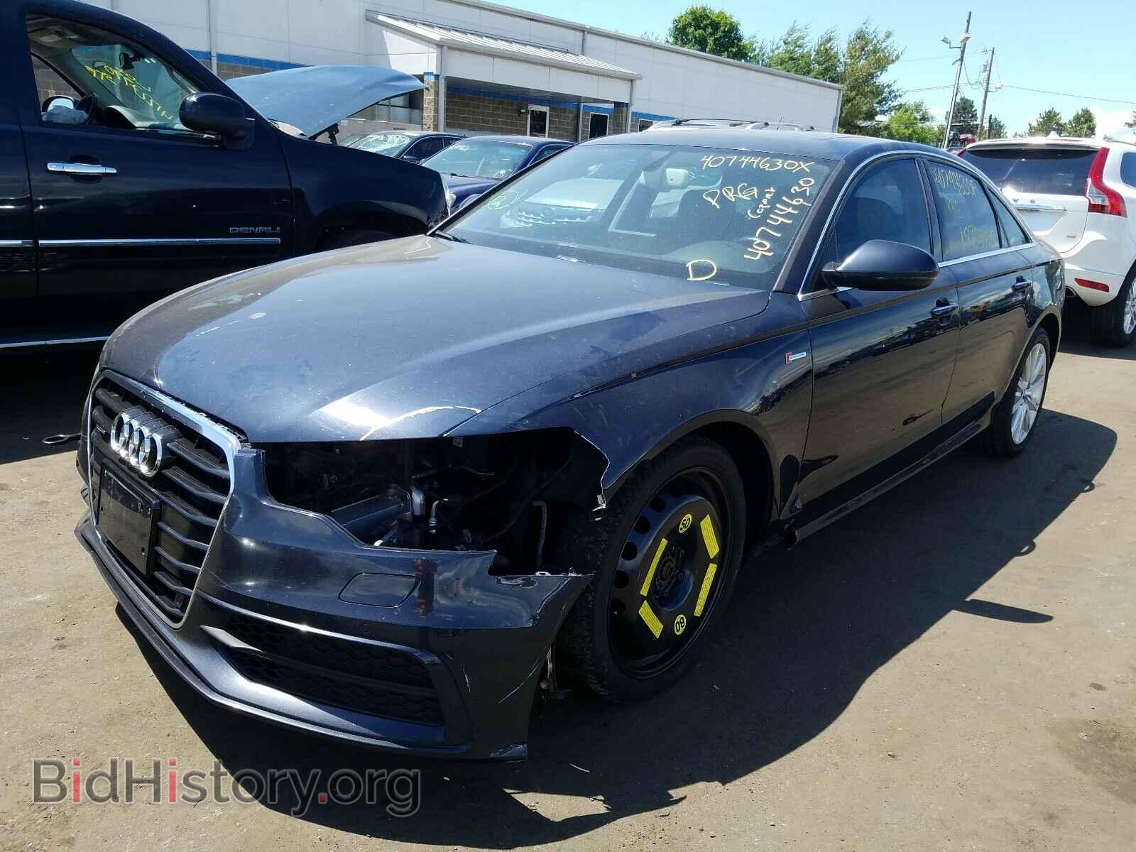 2012 AUDI A6 - VIN: WAUHGAFC0CN155156 - Фото 2